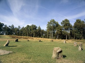 Nine Ladies Stone Circle, Stanton Moor, Peak District, Derbyshire, 2010