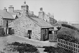 Jeanie Deans' Cottage, St Leonard's, Edinburgh, Scotland, 1886