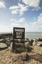 Warning sign, Jaywick Sands, Essex, c2010-c2018