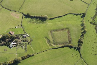 Medieval moated site and adjacent hythe, Lowden Farm, Kent, 2017