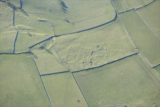 Romano-British settlement earthwork, Bank Moor, Cumbria, 2013