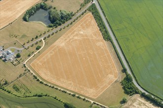 Probable Prehistoric or Roman settlement, near Eynsham, Oxfordshire, 2015