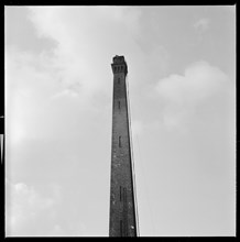 Chimney of Salt's Mill, Victoria Road, Saltaire, Shipley, Bradford, West Yorkshire, 1966-1974