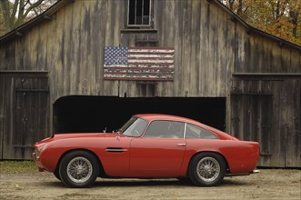 Aston Martin DB4 GT by Touring 1960. Artist: Simon Clay.