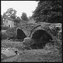Packhorse Bridge, Wycoller, Trawden Forest, Pendle, Lancashire, 1966-1974