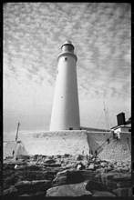 St Mary's Lighthouse, Whitley Bay, North Tyneside, c1955-c1980