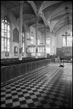 Nave of Christ Church, Meadow Lane, Hunslet, Leeds, West Yorkshire, c1955-c1972