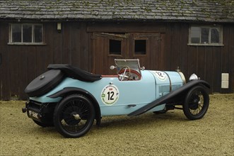 Bugatti Brescia 1924. Artist: Simon Clay.