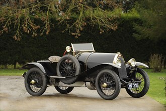 Bugatti T18 Black Bess 1913. Artist: Simon Clay.