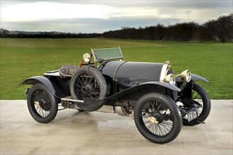 Bugatti T18 Black Bess 1913. Artist: Simon Clay.