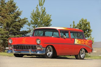 Chevrolet Handyman custom 1956. Artist: Simon Clay.