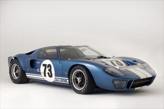 Ford GT40 Daytona prototype 1965. Artist: Simon Clay.