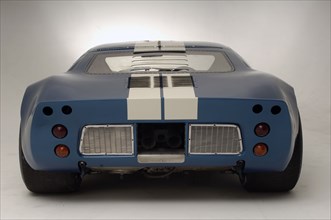 Ford GT40 Daytona prototype 1965. Artist: Simon Clay.