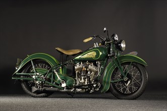 Indian sport Scout 1937. Artist: Simon Clay.