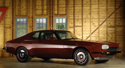 Jaguar XJS with Porsche 944 wheel arches 1976. Artist: Simon Clay.