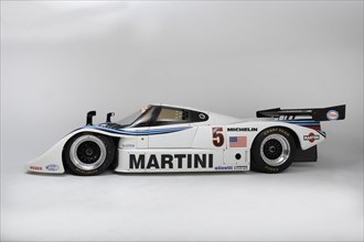 Lancia Martini Le Mans car chasis no 0007 1983. Artist: Simon Clay.