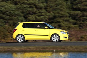 SKODA Fabia 2007. Artist: Simon Clay.