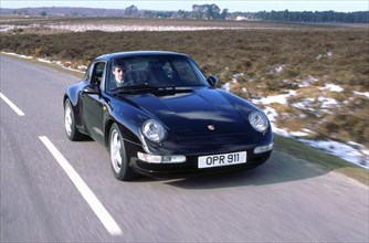 1995 Porsche 911 Carrera 4. Artist: Unknown.