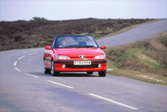 1999 Peugeot 306 cabriolet. Artist: Unknown.