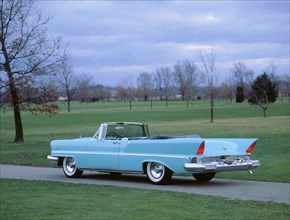 1957 Lincoln Premier Convertible. Artist: Unknown.