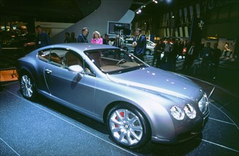 2002 Bentley Continental GT at NEC Motor Show. Artist: Unknown.