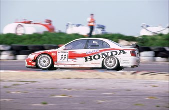 Honda Accord, Peter Cox. 1999 British Touring Cars. Artist: Unknown.