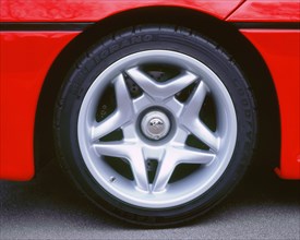 1996 Ferrari F50 wheel. Artist: Unknown.