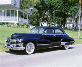 1947 Cadillac 61. Artist: Unknown.