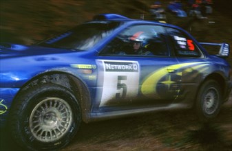 1999 Subaru Impreza WRC Network Q Burns. Artist: Unknown.