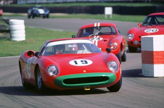 1998 Goodwood revival meeting,1964 Ferrari 275LM. Artist: Unknown.