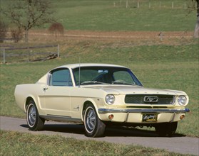 1966 Ford Mustang Fastback. Artist: Unknown.