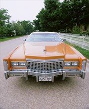 1975 Cadillac Eldorado hardtop coupe. Artist: Unknown.