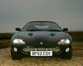 2002 Jaguar XKR convertible. Artist: Unknown.