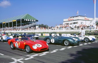 1998 Goodwood revival meeting.Start of Lavant Cup. Artist: Unknown.