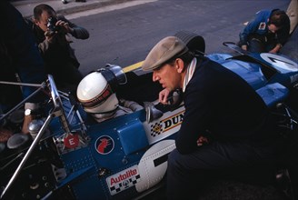 MATRA F1 Jackie Stewart, Ken Tyrrell. Artist: Unknown.