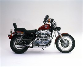 1989 Harley Davidson 883 Sportster. Artist: Unknown.