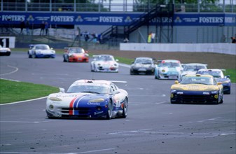 1999 Chrysler Viper GTs-r. Fia GT Silverstone 500. Artist: Unknown.
