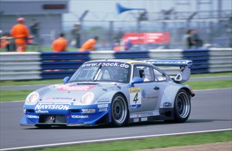1999 Porsche 911 GT2 FIA GT Silverstone 500. Artist: Unknown.