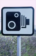 Speed Camera warning sign. Artist: Unknown.