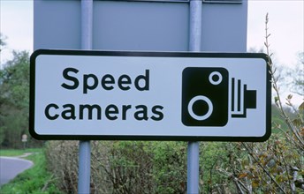 Speed Camera warning sign. Artist: Unknown.