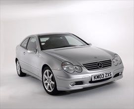 2003 Mercedes Benz C200k Coupe. Artist: Unknown.
