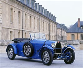 1927 Bugatti Type 43. Artist: Unknown.