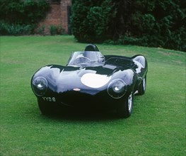 1955 Jaguar D type Artist: Unknown.