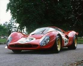 1967 Ferrari 330 P4 Artist: Unknown.