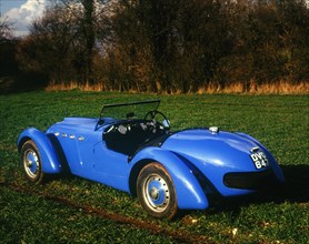 1950 Healey Silverstone Artist: Unknown.