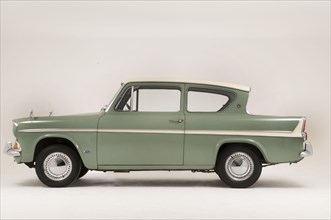 1966 Ford Anglia Super 105E Artist: Unknown.
