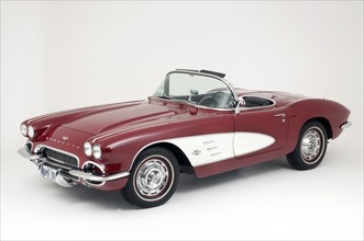 1961 Chevrolet Corvette C1 Convertible Artist: Unknown.