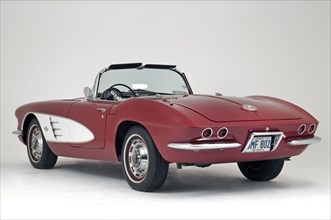 1961 Chevrolet Corvette C1 Convertible Artist: Unknown.