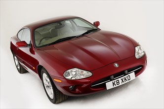 1999 Jaguar XK8 coupe Artist: Unknown.