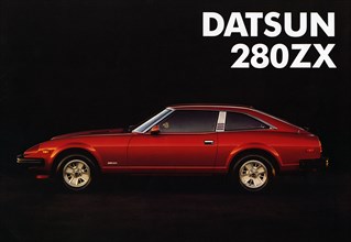 1981 Datsun 280ZX sales brochure Artist: Unknown.